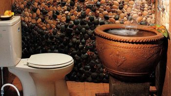 Analisa Pembuatan Toilet dengan Desain Batu Alam, Berikut Plus Minusnya!